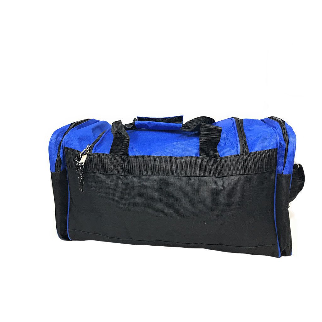 Duffle Bags Carry-on Travel Sports Luggage Shoulder Strap Gym 17 inch-BLACK-