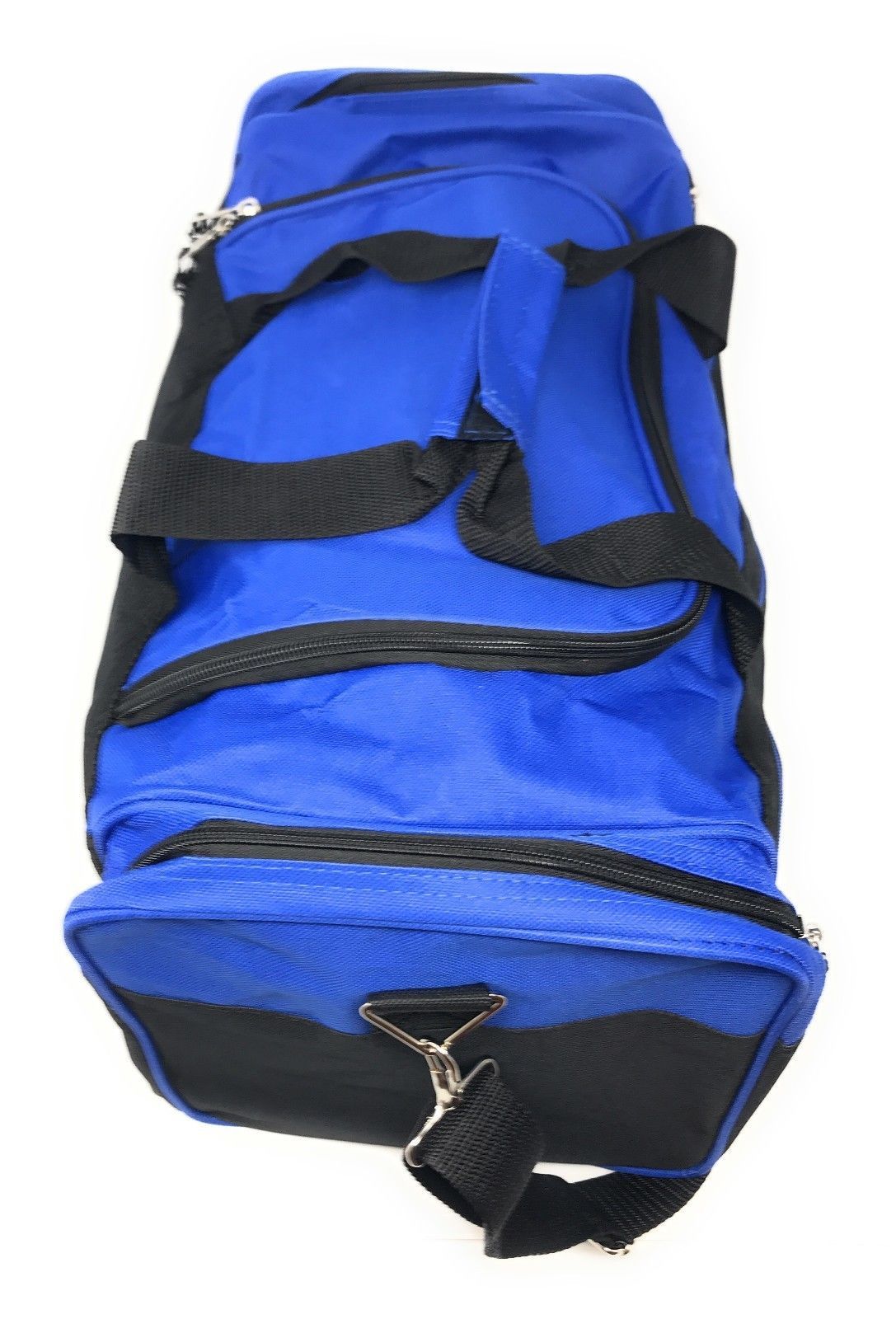 Duffle Bags Carry-on Travel Sports Luggage Shoulder Strap Gym 17 inch-BLACK-