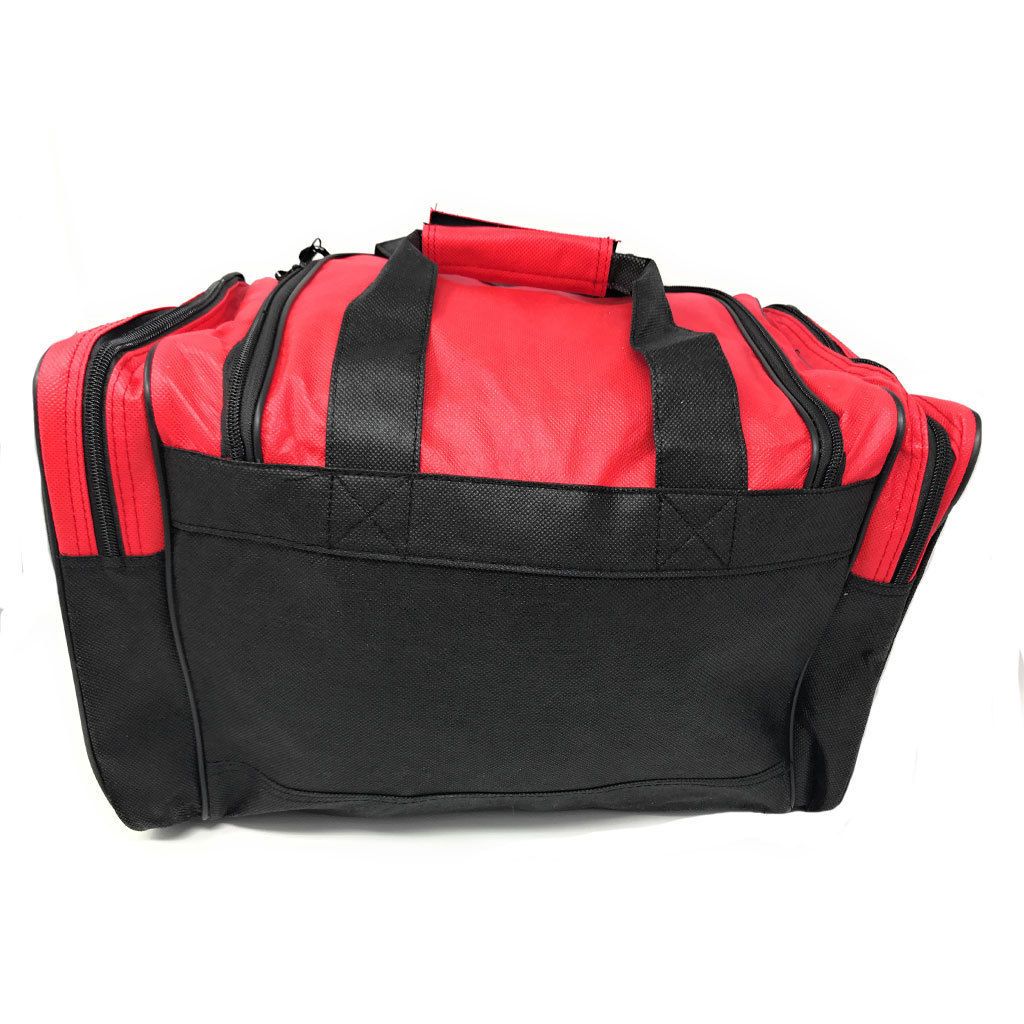 Duffle Bags Carry-on Travel Sports Luggage Shoulder Strap Gym 17 inch-BLACK-