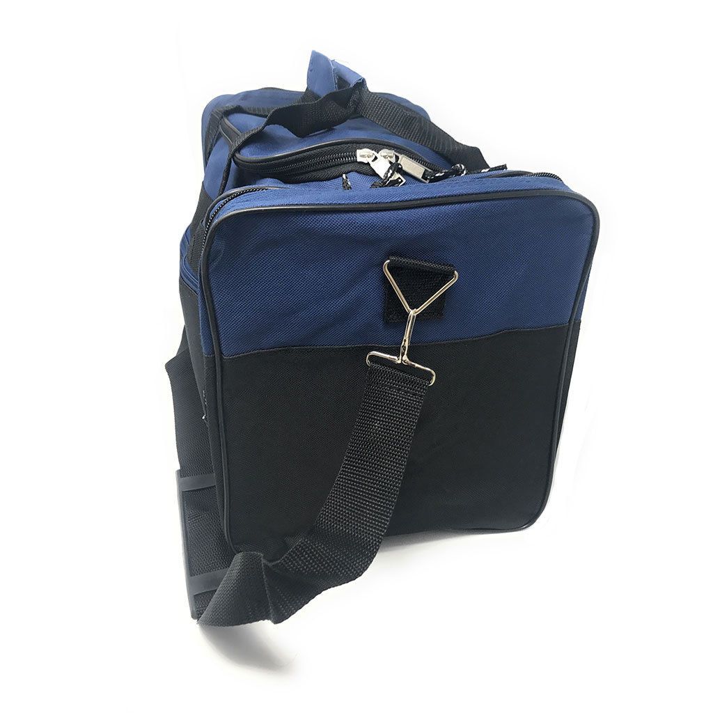 Duffle Bags Carry-on Travel Sports Luggage Shoulder Strap Gym 17 inch-BLACK-