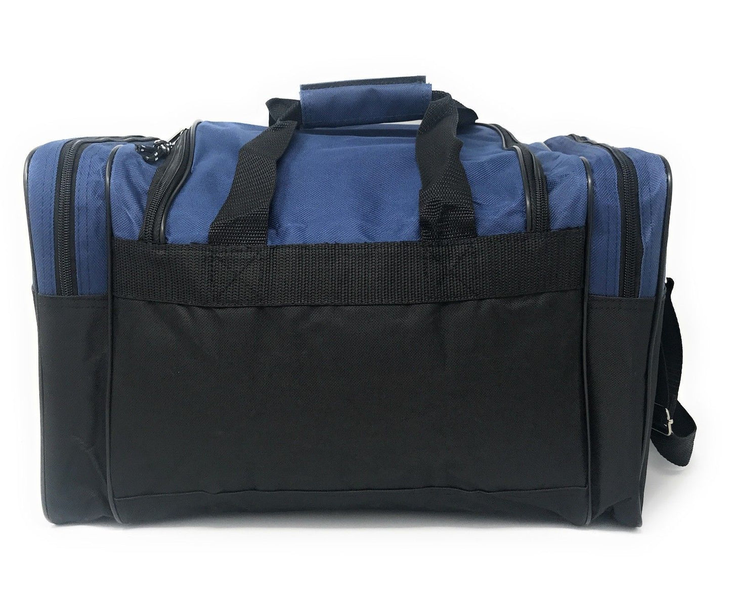 Duffle Bags Carry-on Travel Sports Luggage Shoulder Strap Gym 17 inch-BLACK-