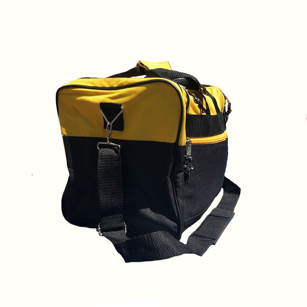 Duffle Bags Carry-on Travel Sports Luggage Shoulder Strap Gym 17 inch-BLACK-