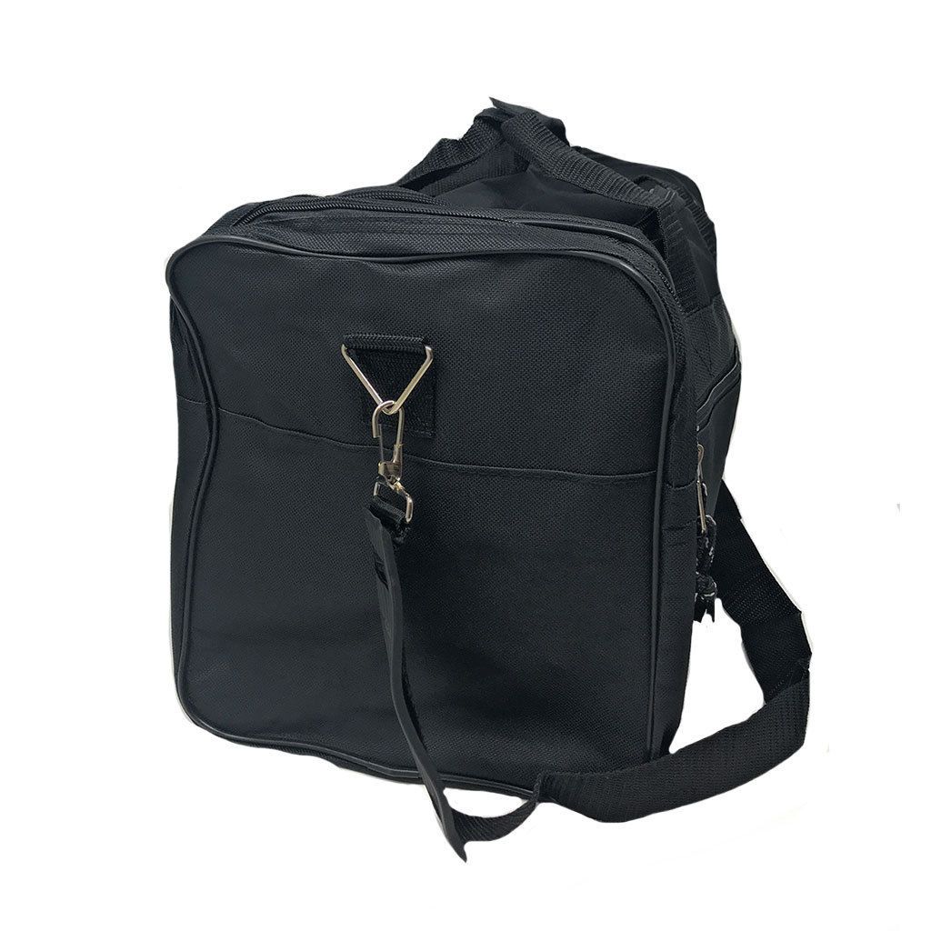 Duffle Bags Carry-on Travel Sports Luggage Shoulder Strap Gym 17 inch-BLACK-