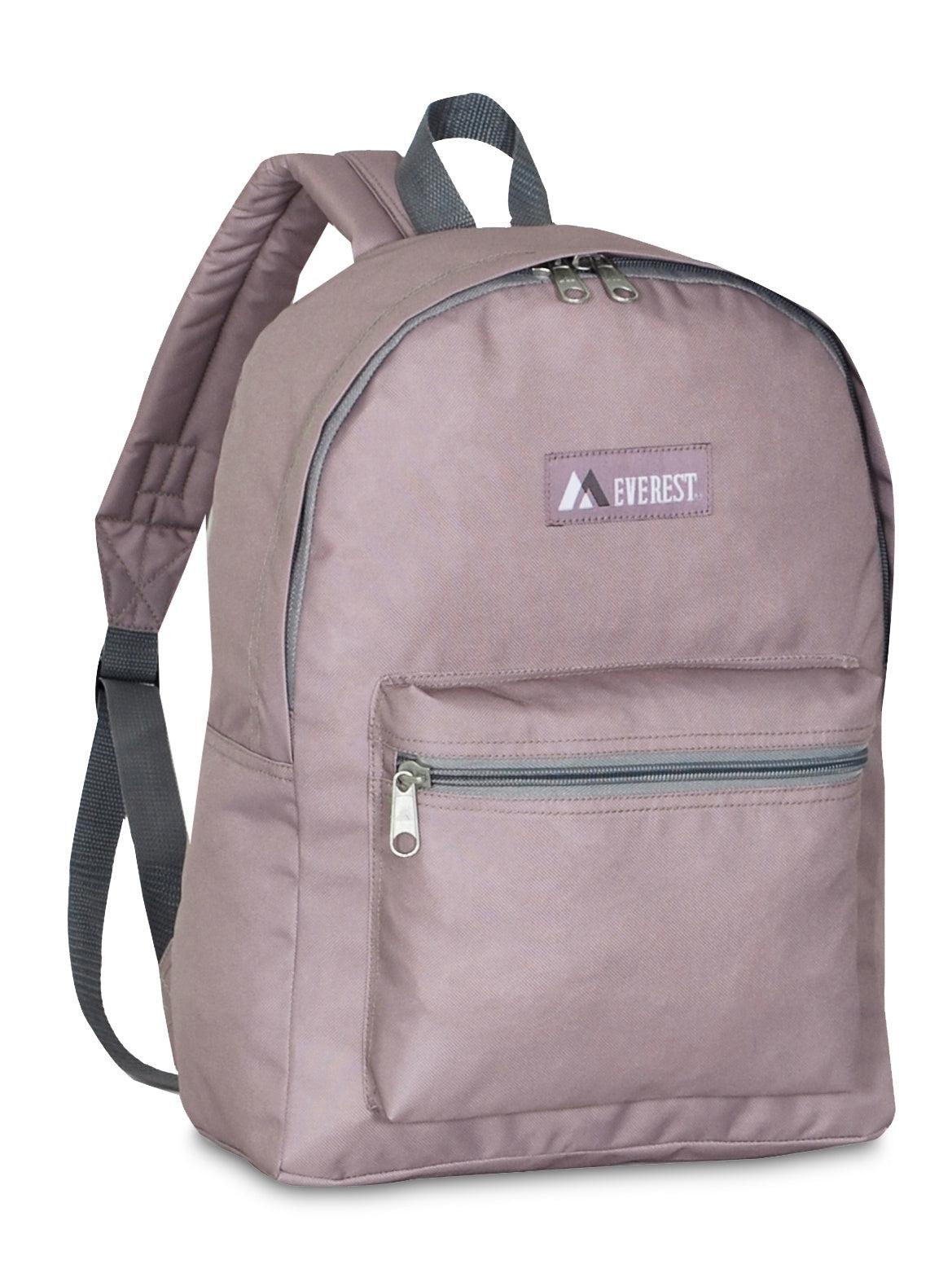 Everest Backpack Book Bag - Back to School Basic Style - Mid-Size-Melody-