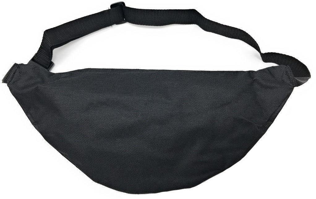 Fanny Pack Man Purse Travel Pouch Money Passport Id Holder Waist Bag 1 Pocket 42inch-BLACK-