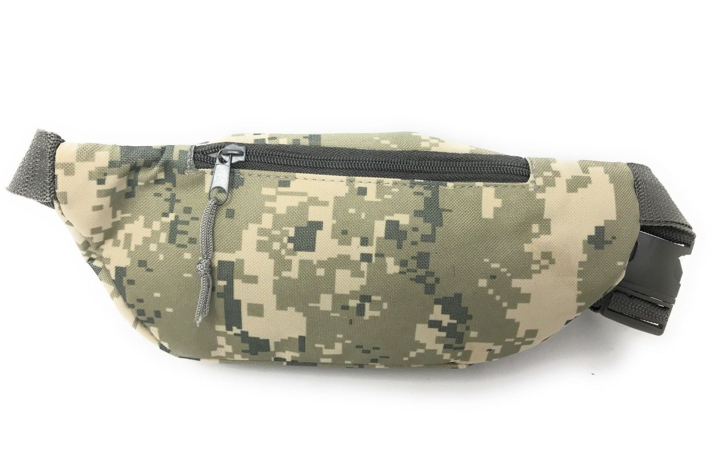 Fanny Pack Purse Travel Money Passport Id Holder Waist Bag Digital Camo Army 42inch, 48inch-One Zipper Fanny Pack-