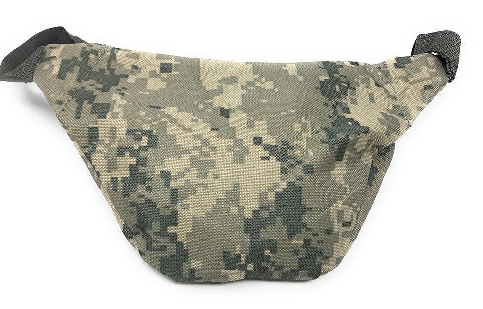 Fanny Pack Purse Travel Money Passport Id Holder Waist Bag Digital Camo Army 42inch, 48inch-One Zipper Fanny Pack-