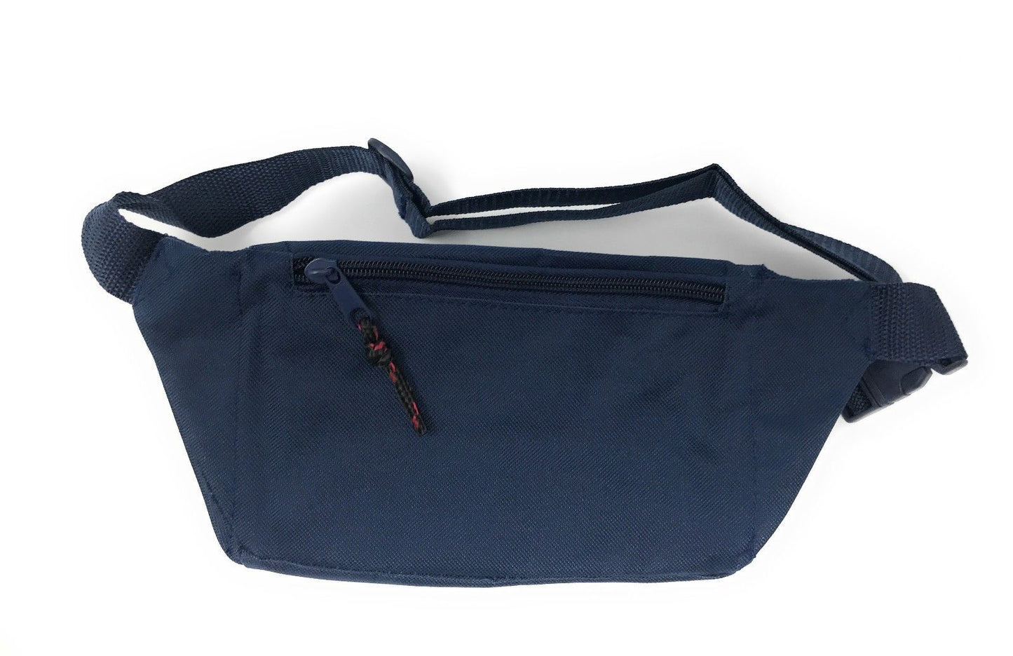 Fanny Pack Purse Travel Pouch Money Passport Id Zipper Waist Belt Bag 3 Pockets 48inch-Navy-
