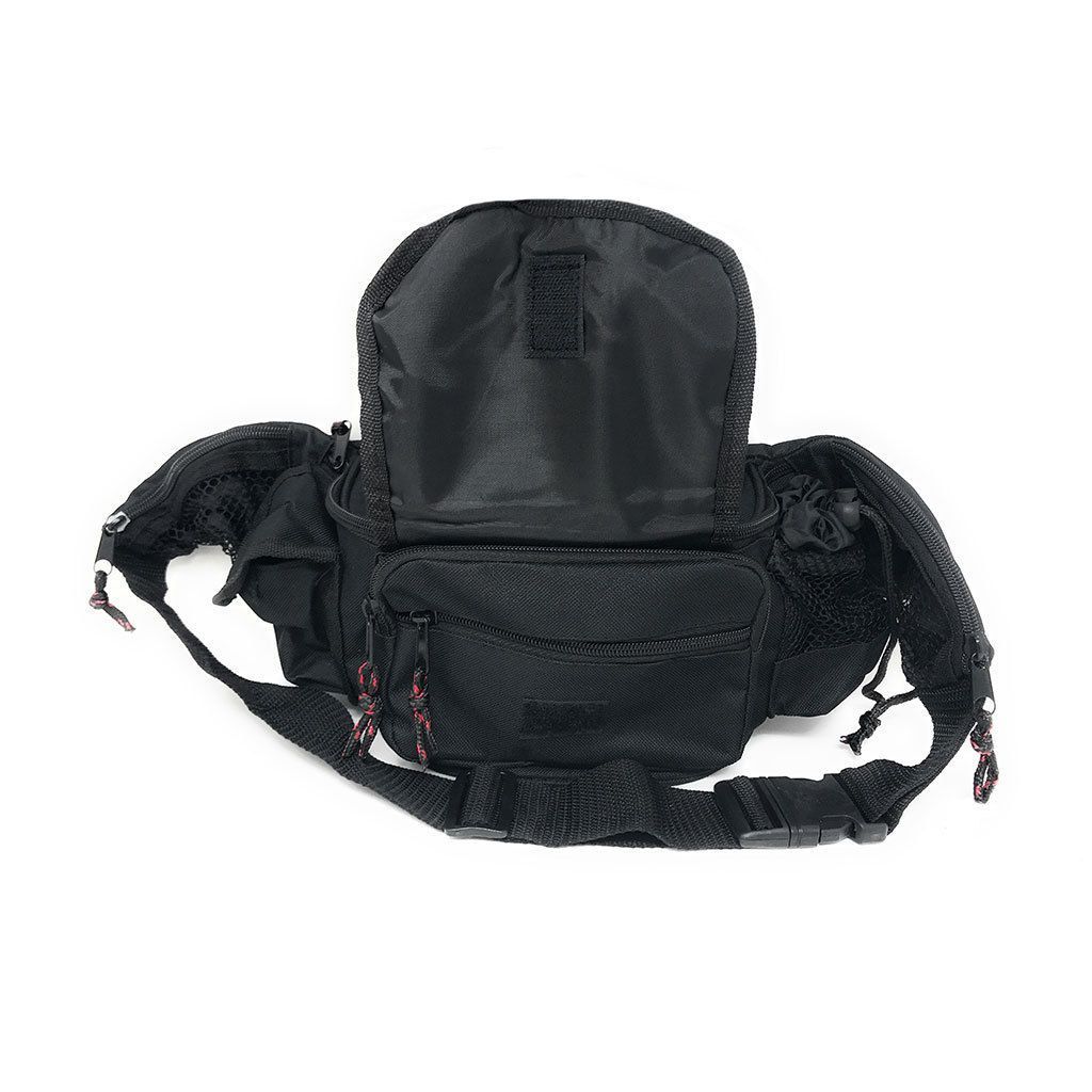 Fanny Pack Purse Travel Pouch Money Waist Belt Bag With Bottle Holder 7 Zippers 45inch-