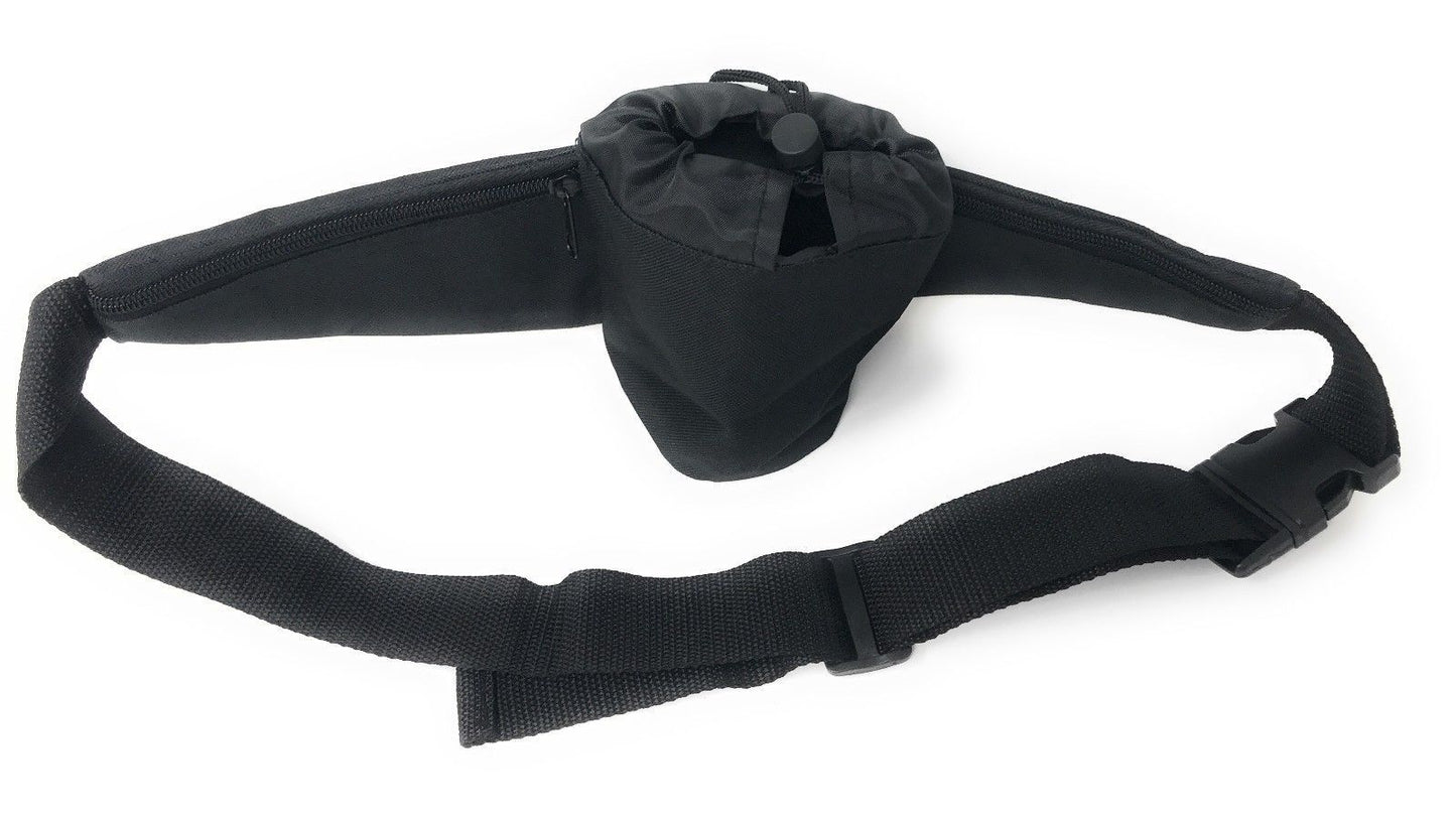 Fanny Pack Sports Running Travel Waist Belt Bag Bottle Holder 2 Pockets-