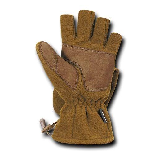 Fleece Shooter'S Winter Shooting Military Patrol Army Mittens Gloves-Black-Small-