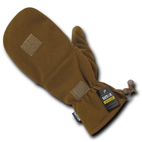 Fleece Shooter'S Winter Shooting Military Patrol Army Mittens Gloves-Black-Small-