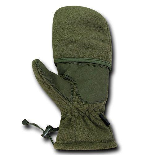 Fleece Shooter'S Winter Shooting Military Patrol Army Mittens Gloves-Black-Small-