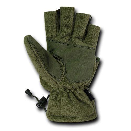 Fleece Shooter'S Winter Shooting Military Patrol Army Mittens Gloves-Black-Small-