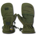 Fleece Shooter'S Winter Shooting Military Patrol Army Mittens Gloves-Olive-Small-
