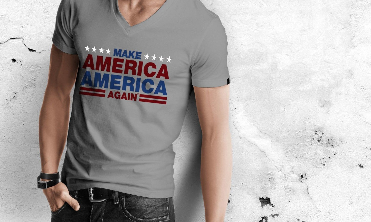 Make America America Again Tm Trademarked T-Shirt Tee #Maaa USA Unity Patriotic-Small-