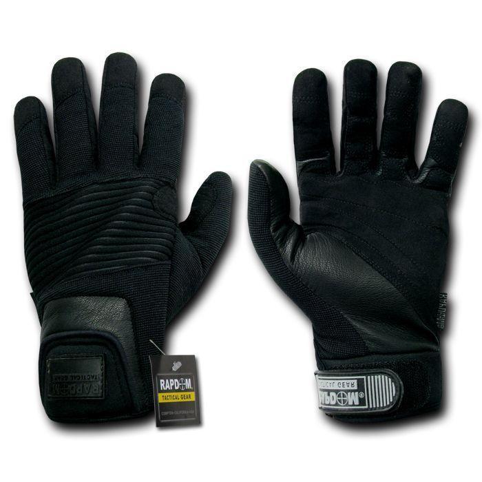 Military Work Tactical Fast Rope Rappelling Patrol Rescue Gloves-Small-