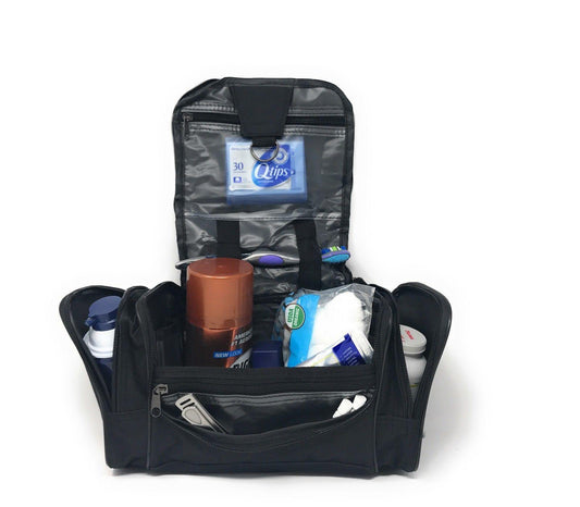 Toiletry Kit Bag Travel Accessories Organizer Make Up Shaving Dopp Men Women-