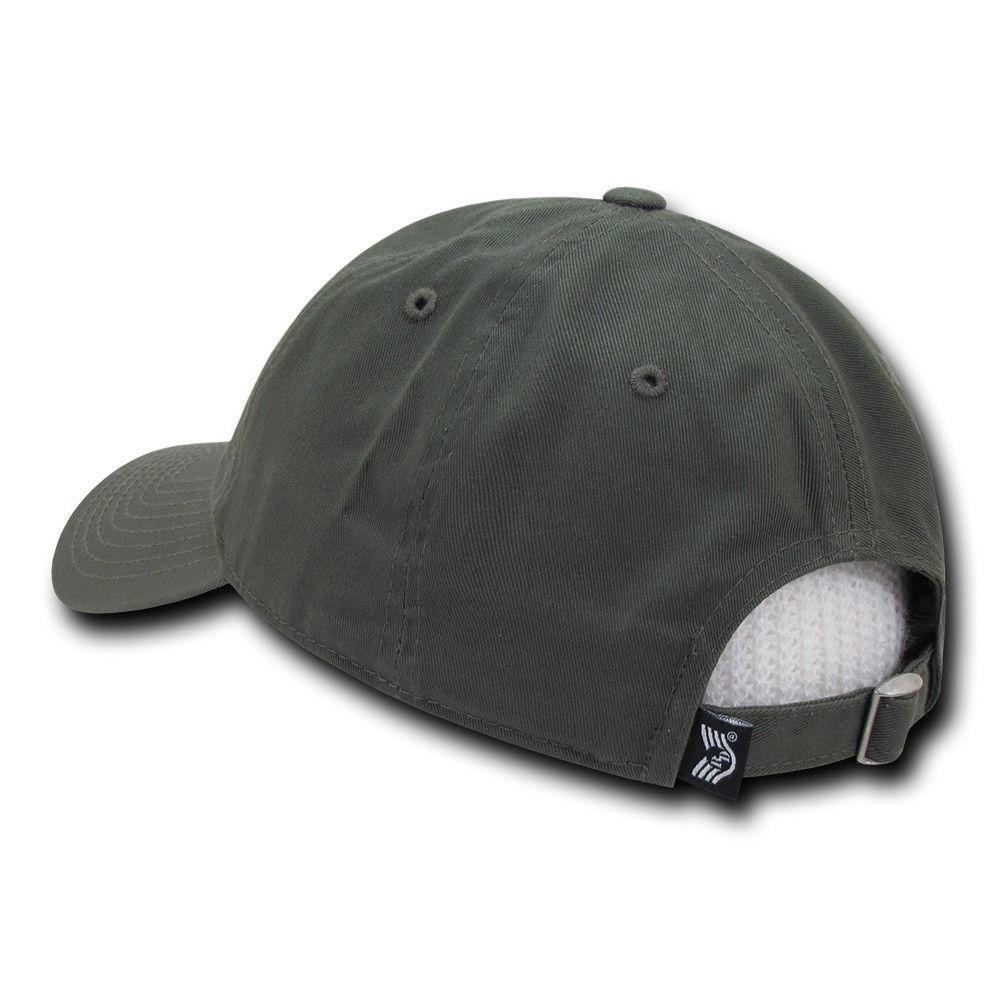Patriotic USA American Team Tonal Flag Washed Cotton Polo Dad Caps Hats-Black-