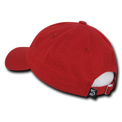 Patriotic USA American Team Tonal Flag Washed Cotton Polo Dad Caps Hats-Black-
