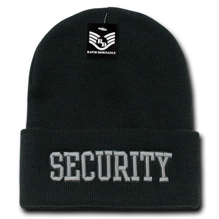 Rapid Dominance Police Fire Dept Security Sheriff Border Patrol Long Cuffed Warm Winter Beanies-Fire Department - Navy-