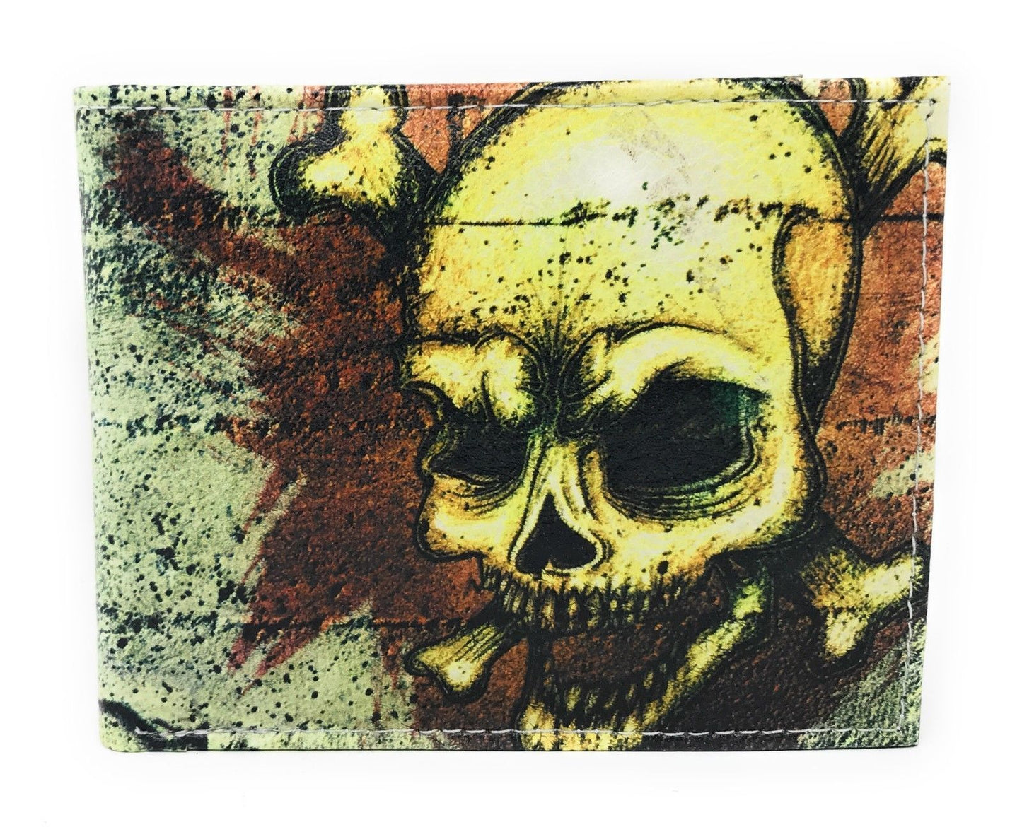 Printed Designs Bifold Wallets In Gift Box Cash Card Id Slots Mens Womens Youth-US 100 DOLLARS-