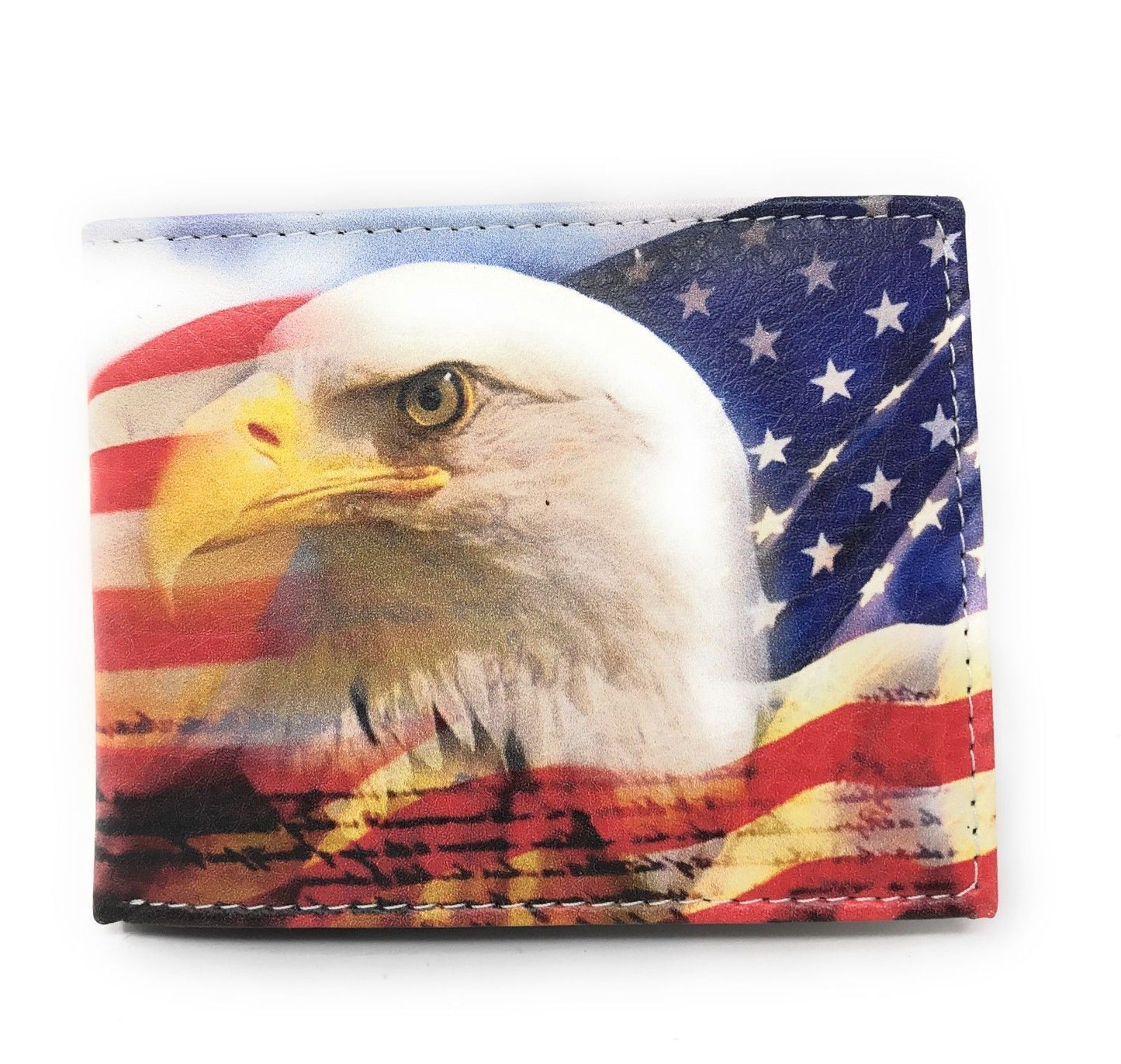 Printed Designs Bifold Wallets In Gift Box Cash Card Id Slots Mens Womens Youth-US 100 DOLLARS-