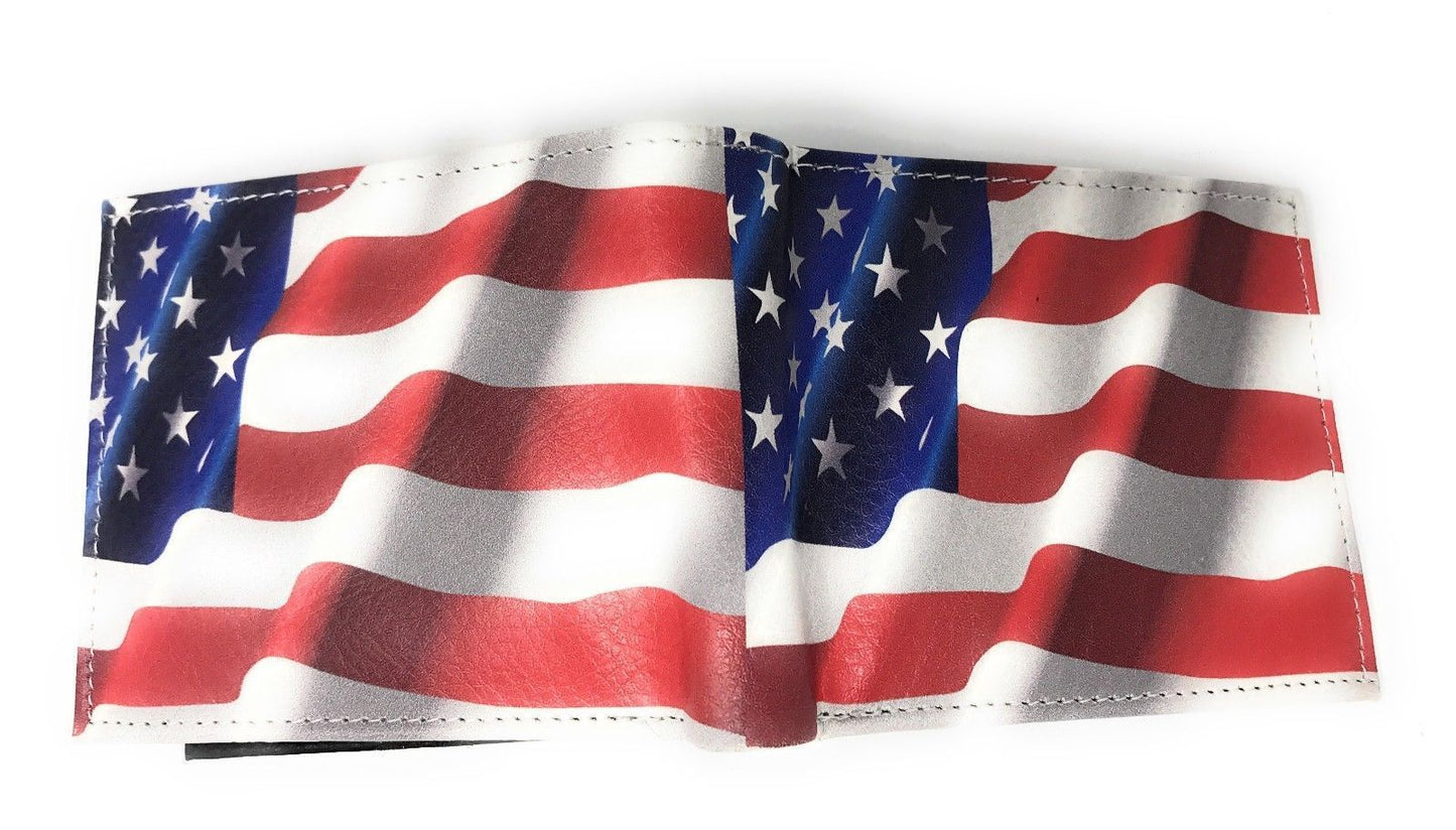 Printed Designs Bifold Wallets In Gift Box Cash Card Id Slots Mens Womens Youth-US 100 DOLLARS-