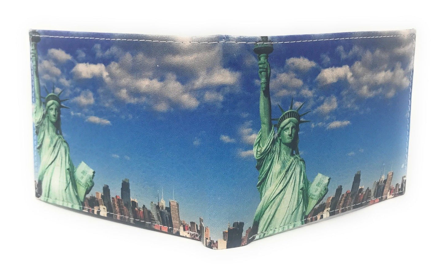 Printed Designs Bifold Wallets In Gift Box Cash Card Id Slots Mens Womens Youth-US 100 DOLLARS-