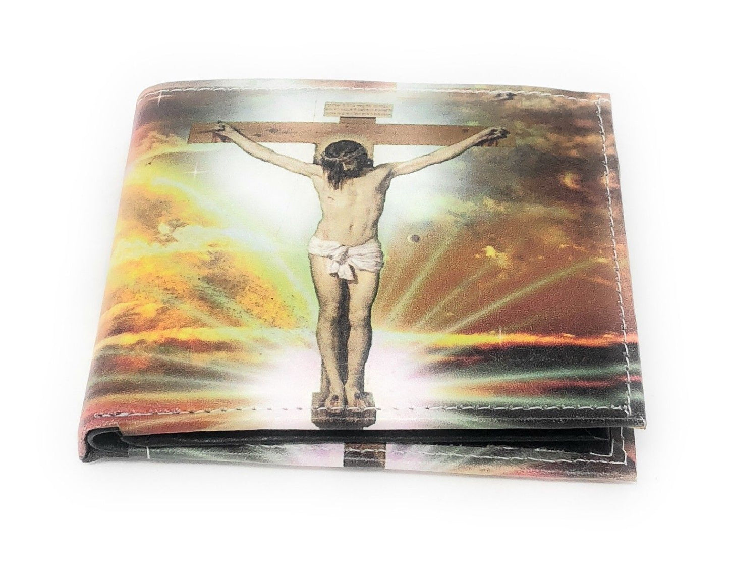 Printed Designs Bifold Wallets In Gift Box Cash Card Id Slots Mens Womens Youth-US 100 DOLLARS-