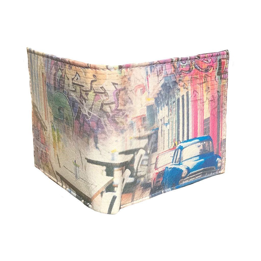 Printed Designs Bifold Wallets In Gift Box Cash Card Id Slots Mens Womens Youth-US 100 DOLLARS-