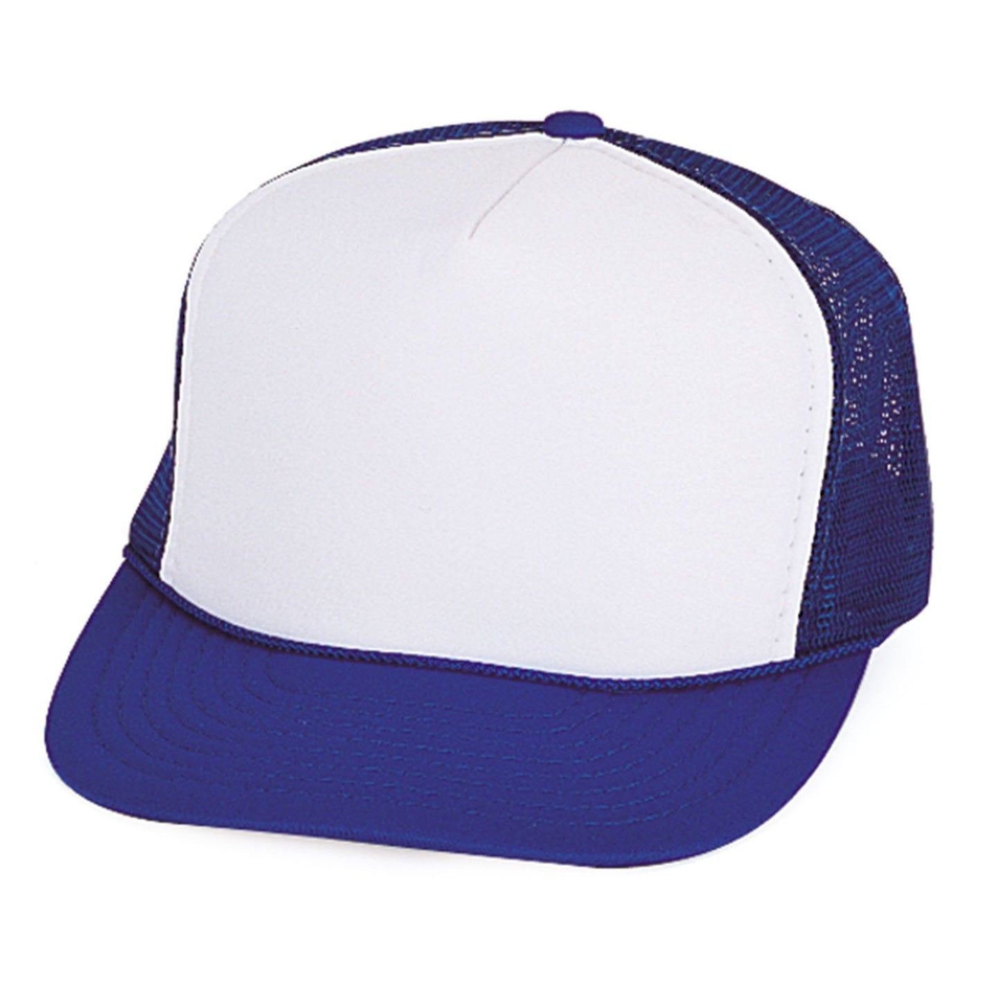 6 Pack Trucker Baseball Hats Caps Foam Mesh Blank Adult Youth Kids Wholesale-