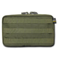 RAPDOM 10X6 Molle Utility Storage Pouch Horizontal Tactical Gear Military-Olive Drab-