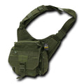 Rapdom Edc Molle Shoulder Tactical Field Messenger Work Bag Camping Gear Hiking-Olive Drab-