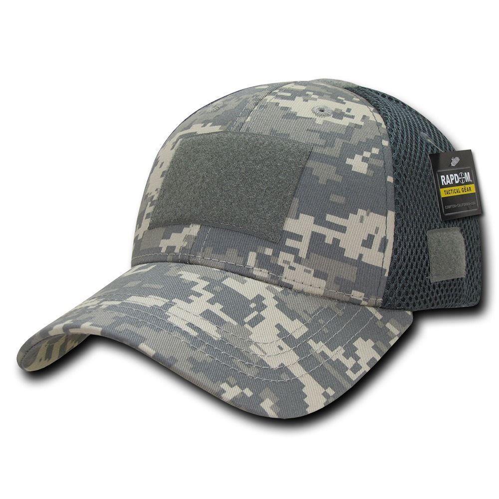 Low Crown Air Mesh Constructed Military Tactical Operator Patch Cap Hats-ACU-