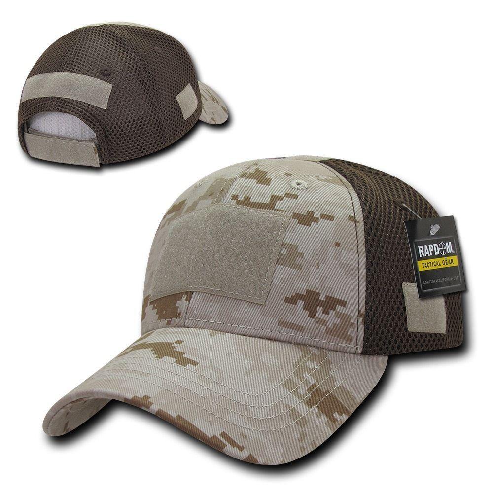 Low Crown Air Mesh Constructed Military Tactical Operator Patch Cap Hats-ACU-