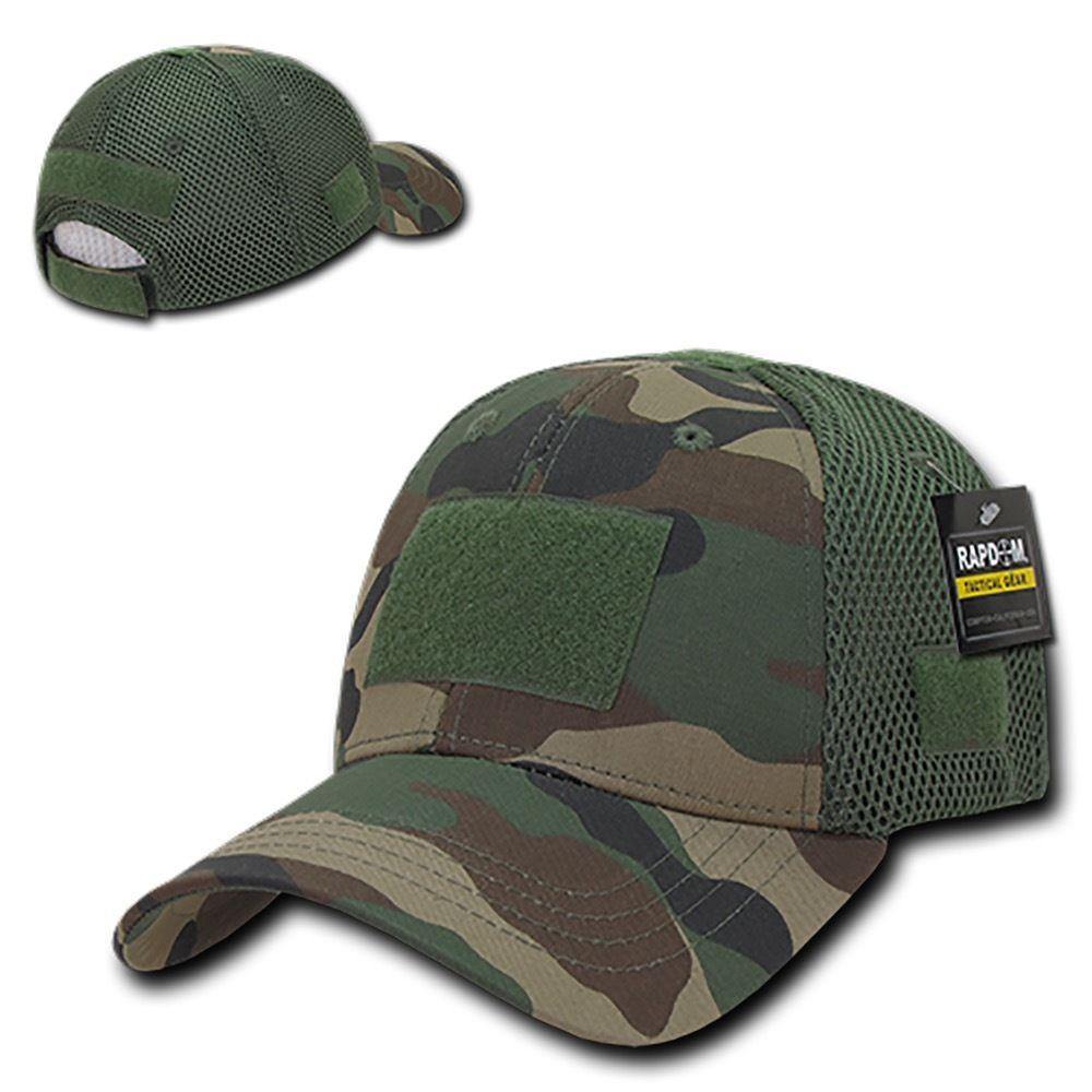 Low Crown Air Mesh Constructed Military Tactical Operator Patch Cap Hats-ACU-