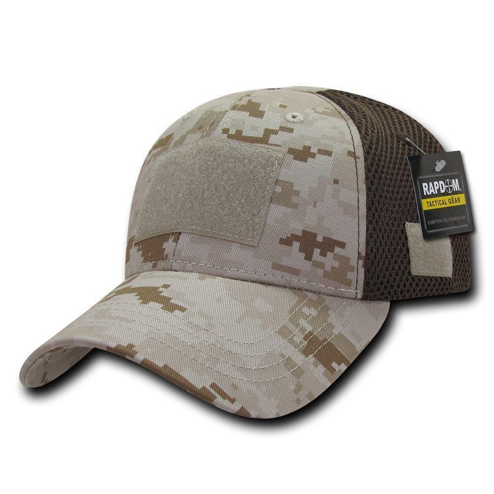 Low Crown Air Mesh Constructed Military Tactical Operator Patch Cap Hats-ACU-