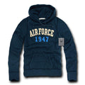 Rapid Dominance Military Navy Air Force Army Marines Fleece Pullover Hoodie Sweat Shirt-Air Force - Navy-Large-