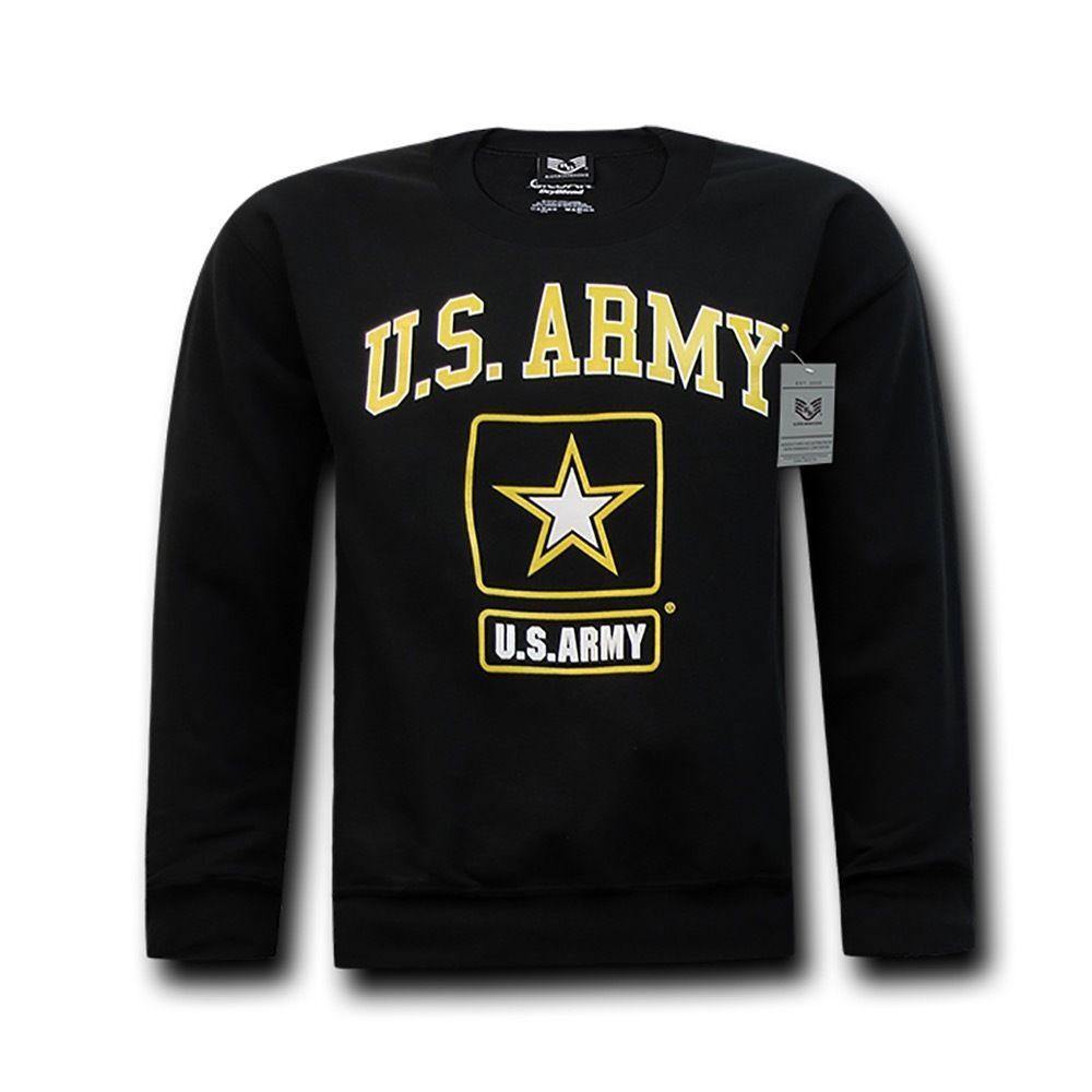 Rapid Dominance Crewneck Sweatshirt Pullover Long Sleeve Military Navy T-Shirts Tees!!-Air Force - Navy-Regular-Small