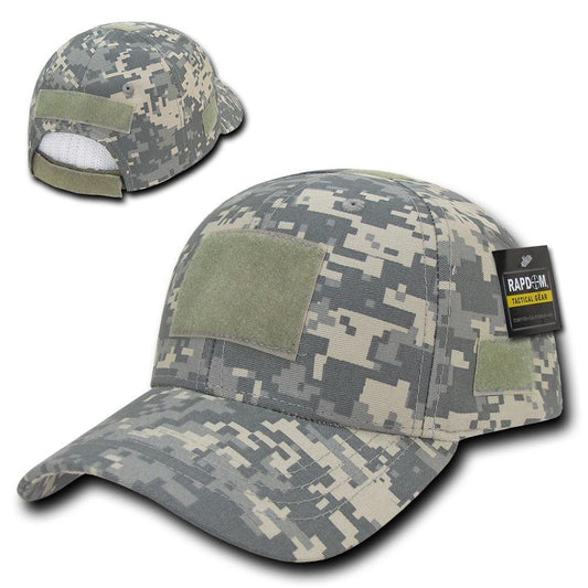 Rapid Dom 6 Panel Patch Hats Caps Cotton Military Tactical Structured Operator-ACU-
