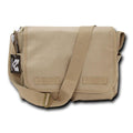 Rapid Dominance Durable Cotton Canvas Classic Military Shoulder Messenger Bags-Khaki-