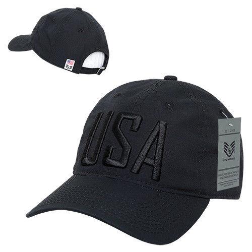 Rapid Dominance Relaxed 6 Panel Ripstop USA American Flag Dad Hats Caps-USA2-ACU-