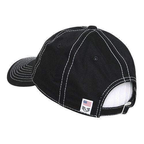 Rapid Dominance USA Flag Embroidered Patriotic Relaxed Baseball Caps Hats Unisex-Black-