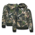 Rapid Hybricam Hunting Pullover Grey Bark Camouflage Full Zip Hoodie Jacket-Grey Bark-Regular-Small