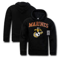 Rapid Dominance Marines Military Hoodie Sweatshirt Pullover Sweater Long Sleeve Fleece-Marine - Black-Regular-Small