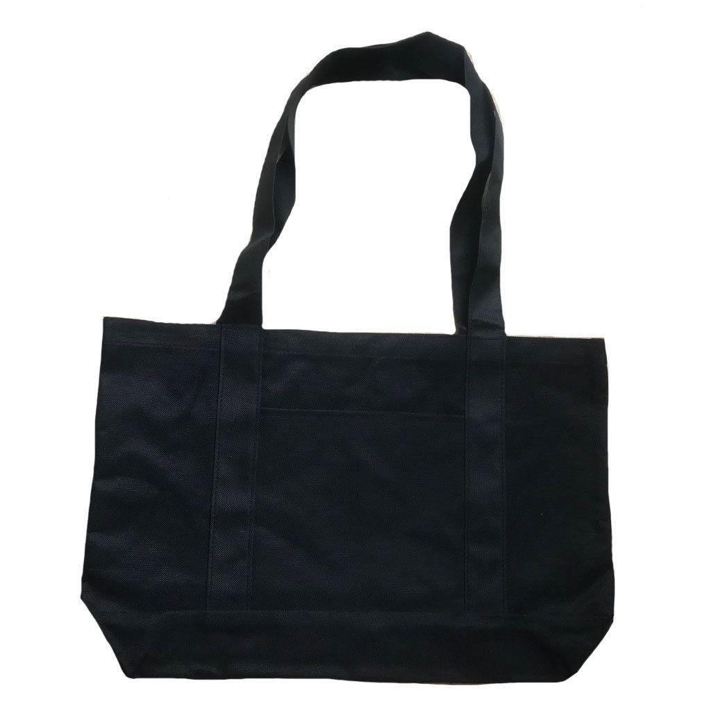 Reusable Grocery Shopping Tote Bags With Wide Bottom Gusset Travel Gym Sports-ROYAL-