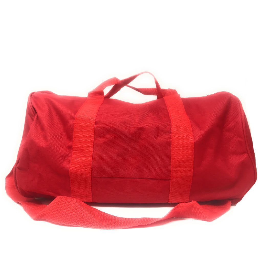 Roll Shape 18 inch Duffle Bag Travel Sports Gym School Carry On Luggage Shoulder Strap-Black-