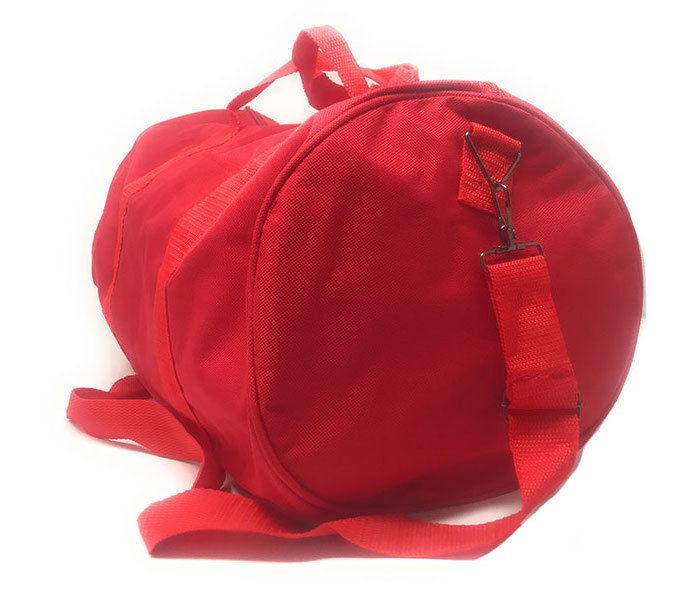Roll Shape 18 inch Duffle Bag Travel Sports Gym School Carry On Luggage Shoulder Strap-Black-