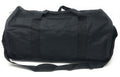 Roll Shape 18 inch Duffle Bag Travel Sports Gym School Carry On Luggage Shoulder Strap-Black-